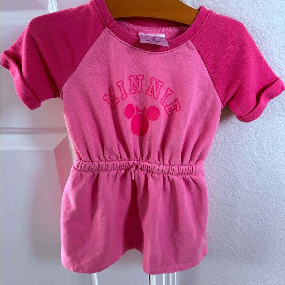 Pink Minnie Mouse Dress 2T